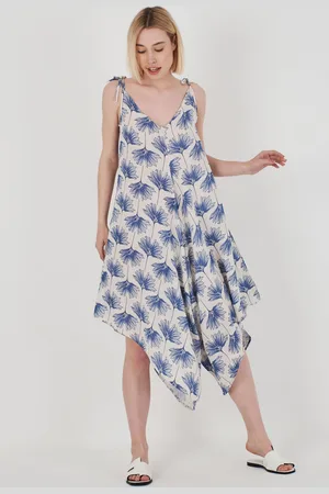 HERITA Jurk met bloemenmotief. Jumpsuit
