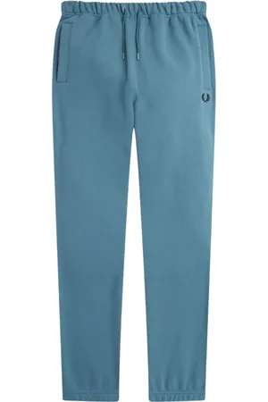 Fred Perry Loop Back asblauwe joggingbroek