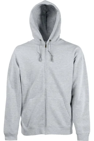 Fruit Of The Loom Heren Sweatshirt Met Capuchon (Heater )