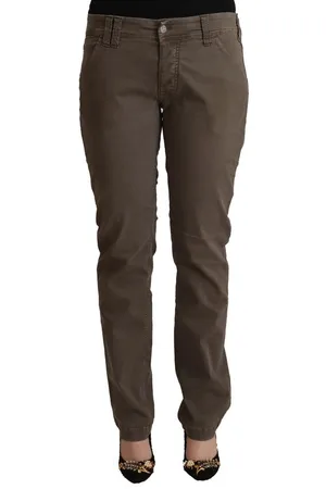 Cycle Skinny Katoenen Jeans Met Lage Taille