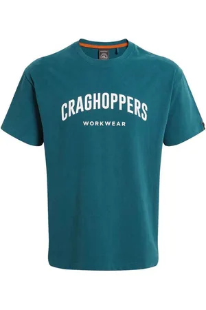 Craghoppers Heren Batley Werk T-Shirt (Donker Egeïsch Blauw)