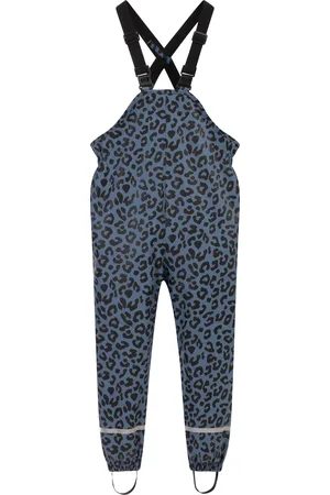 Schmuddelwedda Regenbroek Meisje Blauw zwart Leeuw