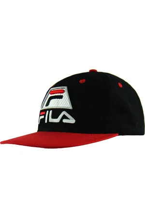 Fila Logo Heren Zwart/ Cap