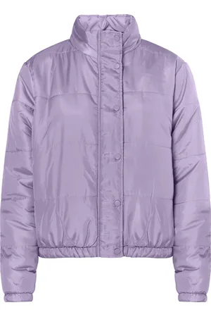 myMo Licht gewatteerd blousonjack Dames lavendel