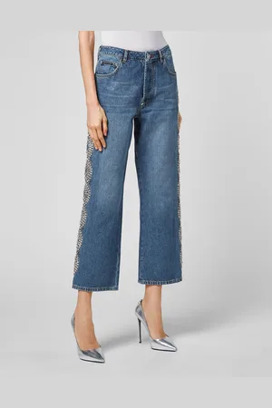 Philipp Plein Denim Broek Losjes