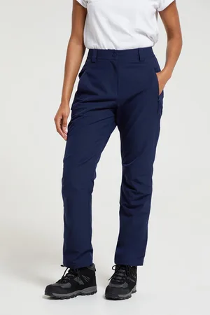 Mountain Warehouse Dames/Dames Arctic II Stretch Fleece gevoerde Reguliere Broek (Marine)