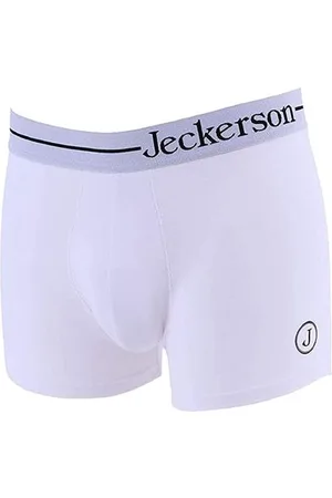 Jeckerson Monochrome Boxerduo Met Logo Bedrukt