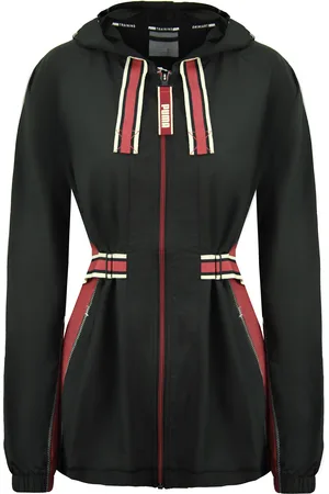 PUMA X First Mile Lange Mouw Zip Up Dames Jas met Riem 519034 01
