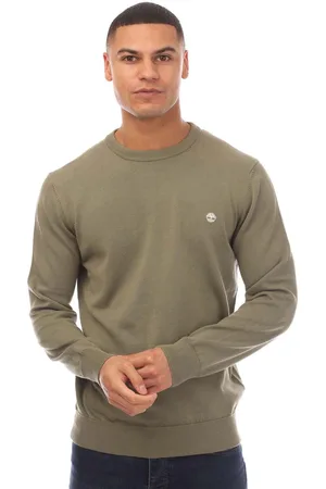 Timberland Heren Williams River Kennebec Katoenen Sweatshirt in Khaki