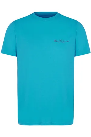 Ben Sherman Heren Aqua T-Shirt