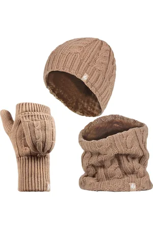 Heat Holders Dameshoed, nekwarmer handschoenen set