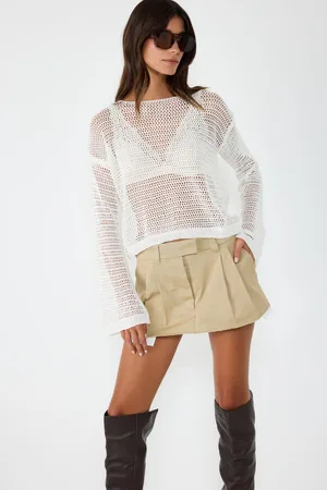 No Matter What Apparel Zachte Gebreide Trui met Textuur