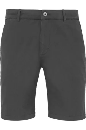 Asquith Heren Casual Chino Shorts (Leisteen)