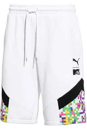 PUMA X MTV Stretch Waist Bottoms Heren Graphic Shorts 579677 02
