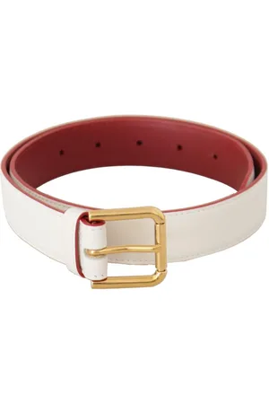 Dolce & Gabbana Tweekleurige Gouden Metalen Gespriem