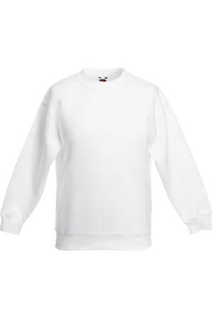 Fruit Of The Loom Kids Unisex Klassieke 80/20 set-in Sweater (2 stuks)