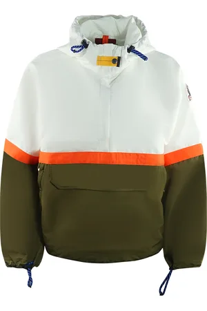 Parajumpers Dezi Pull-Over Colourblock Green Windbreaker Jacket