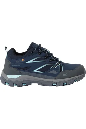 Regatta Dames/Dames Holcombe III Laag Loopschoenen (Marine/Aruba Blauw)