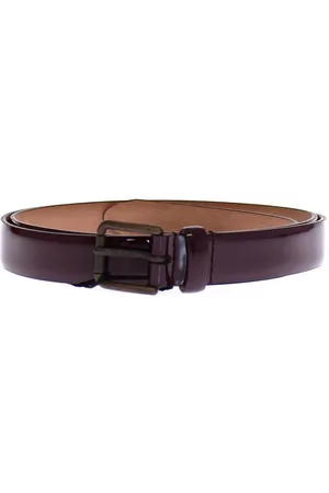 Dolce & Gabbana Leren Logo Cintura Riem