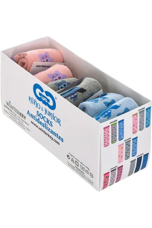Le Petit Garçon Set-6 anti-slip kindersokken LPG2002