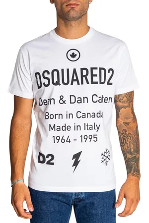 Dsquared2 Herren-Kurzarm-T-Shirt S74GD0746-S23009