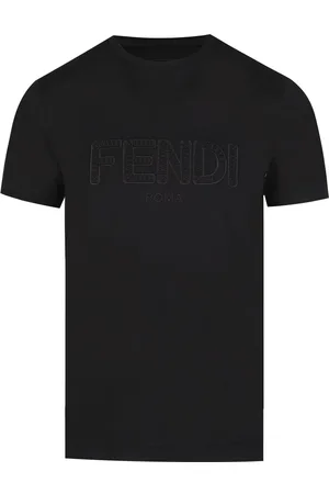 Fendi Zig-Zag Logo T-Shirt in