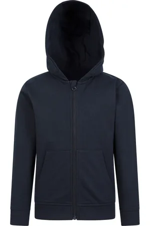 Mountain Warehouse Kinder/Kids Essentials Full Zip Hoodie (Marine)