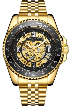 Anthony Met de hand gemonteerd, beperkt verkrijgbaar, automatisch Tachymeter Sports Gold-horloge van