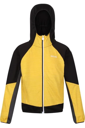 Regatta Kinder/Kids Prenton II Hooded Soft Shell Jacket (Californië /Zwart)