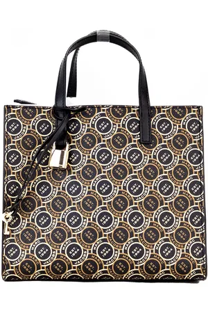 Marc Jacobs Bedrukte Lederen Crossbody Draagtas Handtas