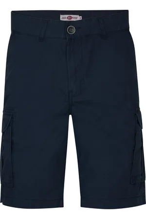 Petrol Industries Heren Cargo Short Eli - Blauw