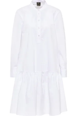 Dreimaster Overhemd blouse jurk Dames