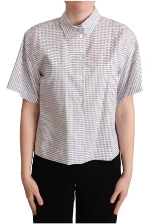 Dolce & Gabbana Blouse Met Stippen En Kraag
