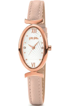 Folli Follie Dameshorloge Kwarts Roze Goud