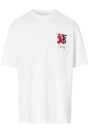 Burberry 1856 Logo White T-Shirt