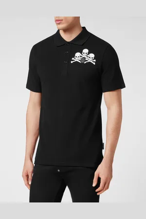 Philipp Plein Poloshirt Skull