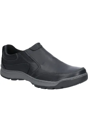 Hush Puppies Heren Jasper Slip On Lederen Schoenen