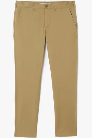 Lacoste Heren Lichtgewicht Slim-Fit Stretch Broek in