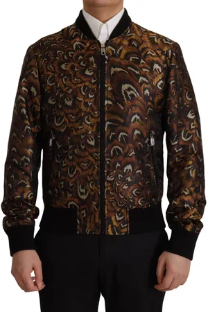 Dolce & Gabbana Stijlvol blouson jack met volledige rits