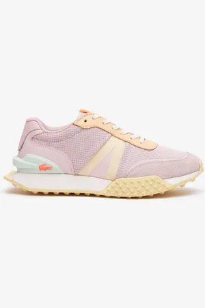 Lacoste L-Spin Deluxe damestrainers in Roze