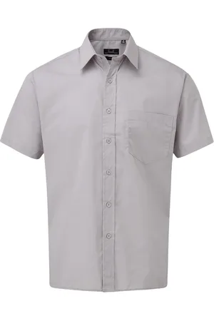 Premier Herenshirt met korte mouwen Popeline