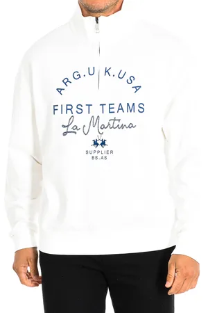 La Martina TMF600-FP220 heren sweatshirt met rits