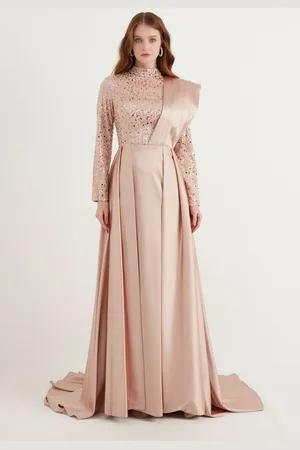 HERITA Lovertjes avondjurk maxi-jurk