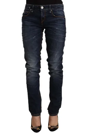 ACHT Gewassen Katoenen Skinny Denim Jeans