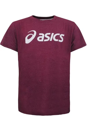 Asics Essentials Heren Burgundy T-shirt