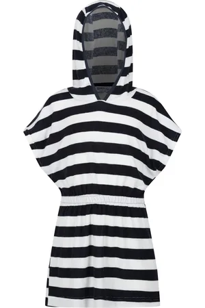 Regatta Kinder/Kinder Bernessa Gestreepte Poncho (Marine)