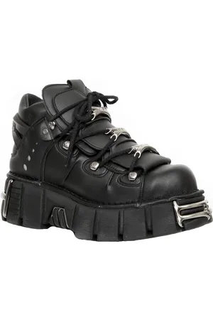 New Rock Unisex veganistisch lederen gotische laarzen - M-106-VS1