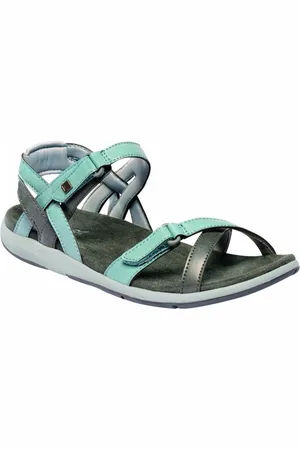 Regatta Grote Buiten Vrouwen/Dames Lady Santa Cruz Open Teen Sandalen (Steenblauw/lichte steen)