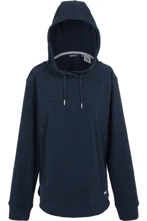 Regatta Dames/Dames Mayse Hoodie (Marine / Zwart Marl)