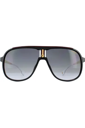 Carrera Aviator Mens Black Gold Dark Gray Gracient zonnebril
